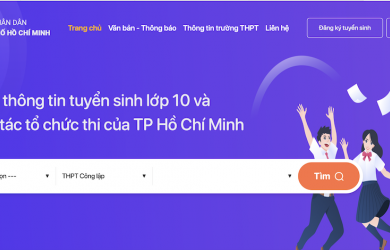 Học sinh TPHCM đăng ký dự thi lớp 10 từ ngày 2/5